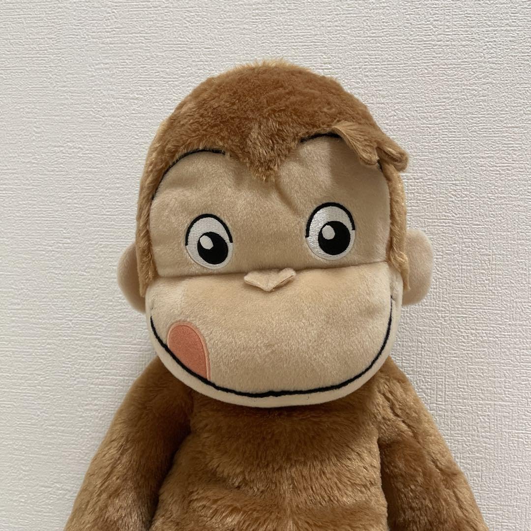 Amazon.co.jp: おさるのジョージギガジャンボペロリぬいぐるみ